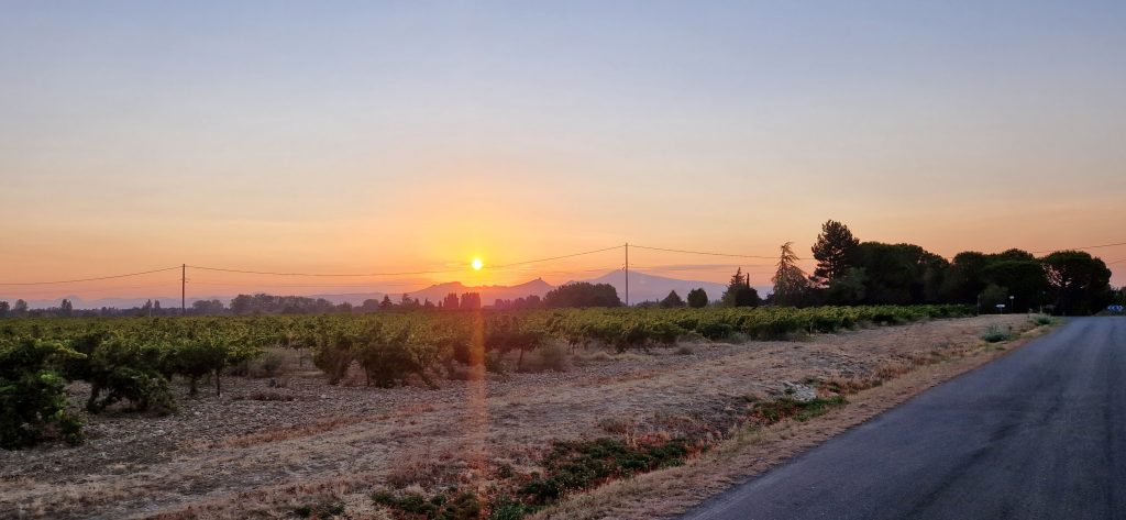 Levé de soleil Mont Ventoux